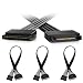15 Pin SATA Power Extension Cable, Dayree 3pcs 13" Male to Female Extender Cable Cord Adapter for HDD, SSD, Optical Drives, DVD Burners, PCI Cards and Hard Drive Disk