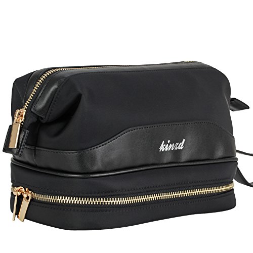 Kinzd Toiletry Bag for Women Cosmetic Bags Makeup Bags Washbag Men Portable Cosmetic Case Travel Accessories -  -  One Size