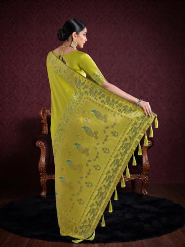 Monjolika Fashion kanjivaram silk saree in soft silk – image 5
