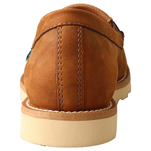 Image of Twisted X Men's Slip-On Shoes Moc Toe Coffee 8 EE US