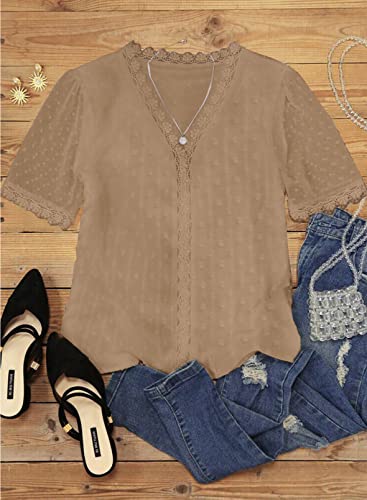 HAPPY SAILED Camicetta da donna in pizzo, a