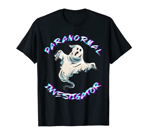 Investigador Paranormal Ghost Hunting Ghost Lover Camiseta