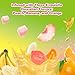 Amos Peelerz Assorted Peelable Gummy Variety Pack – Banana, Orange & Peach | 24 Individually Wrapped Packs (608g) | Fun, Chewy, Shareable Treat