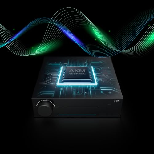 Arylic LP20 Wireless Music Streamer with AirPlay 2, Google Cast & Spotify Connect, HiFi DAC Audio Receiver with AK4490EQ, Lossless Streaming, Support Siri & Google Assistant by Arylic - Used condition - Image 3