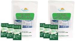 Kit C/90 Unidades Soro Fisiológico Sachê em Pó