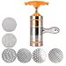 Produktbild CHSEEO Nudelmaschine Fruchtpresse Spätzlepresse Kartoffelpresse Pastamaschine Pastamaker für Spaghetti, Tagliatelle, Fettuccine und Lasagne, Nudel Presse Maschinen für Frische Pasta #4