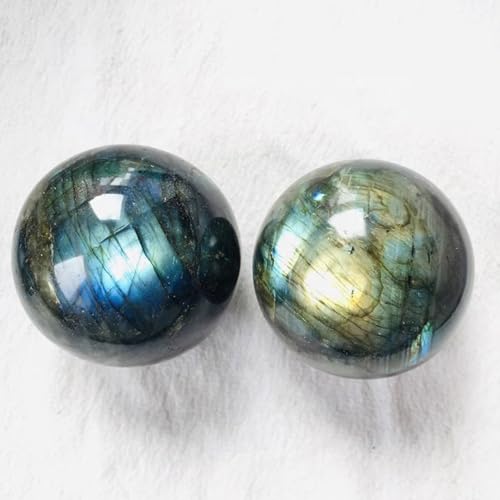 Spécimen de labradorite haut de gamme avec piédestal d'exposition - 5