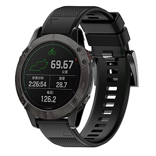 Correa de silicona deportiva para Garmin Fenix con pulsera EasyFit 4
