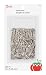 Dritz 200-Piece Safety Pins, Size 1, Nickel Finish