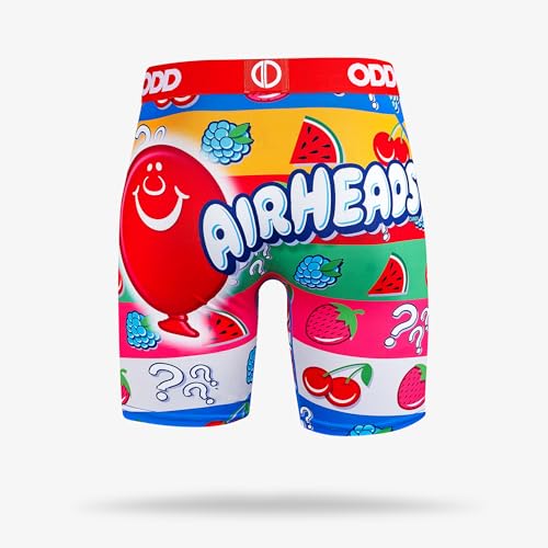 Odd Sox Airheads Flavors Red Men's Boxer Briefs3