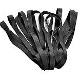 20 Pcs Black Large Thick Rubber Bands,High Elastic Multi-Purpose Rubberbands Heavy Duty UV Heat Cold