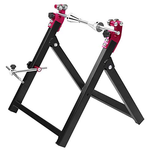 Ausla Support d'équilibrage de Roue, Conception Pliable d'équilibreur de Roue de Moto pour Le Garage