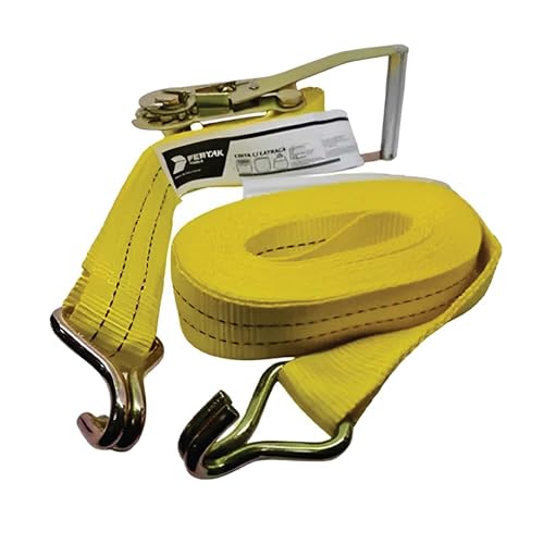 Kit 2 Cintas Catraca Para Amarração Carga 4,6m Suporta Até 1.5 T
