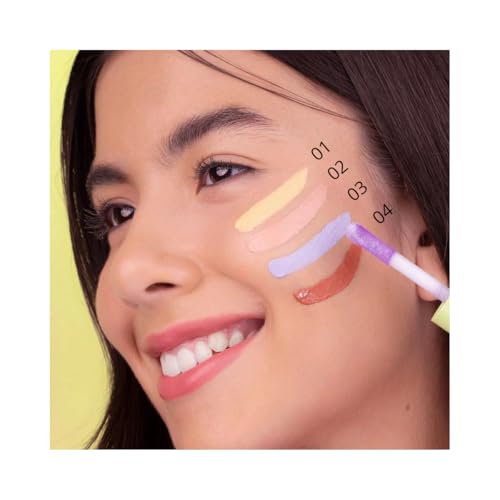 Corretivo Líquido Colorido - Melu By Ruby Rose (CL02 - Lilás, Tamanho único)