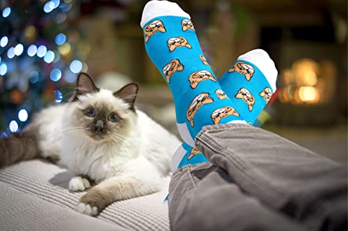 ANOTION Lustige Socken Für Tierliebhaber, Valentinstag Geburtstag Geschenk Originelle Geschenke Für Katzenliebhaber Frauen, Baumwollsocken, Rutschfeste Sock, Cat Socken Für Damen Und Herren