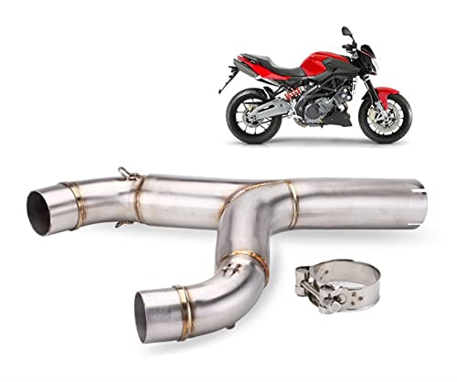 Tube raccord et silencieux échappement Aprilia Shiver 750 GT moto slip-on 2008-2016