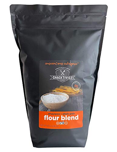 Snacktivist - All-Purpose Whole Grain Flour Blend, Gluten-Free, Plant-Based, Non-Gmo, Vegan (5 Lb) #TOP25