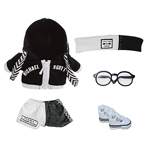 niannyyhouse@10cm ʂ @[Y@Ɣ̃X[c@wAoh@p[J[@J[ubNV[c@Kl@C@Ȑl`̕@ւ (Black, 10cm)