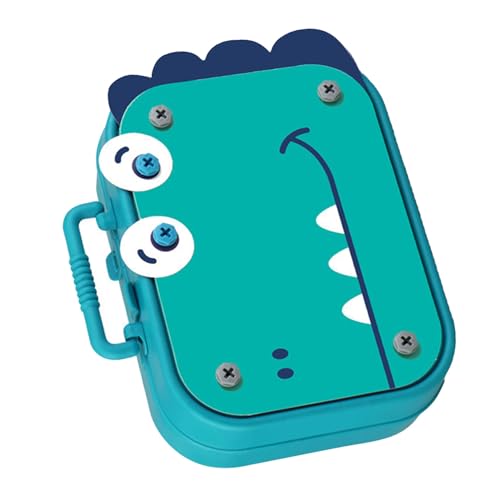 Ensemble de puzzle de forage de dinosaure en matériaux durables - 2
