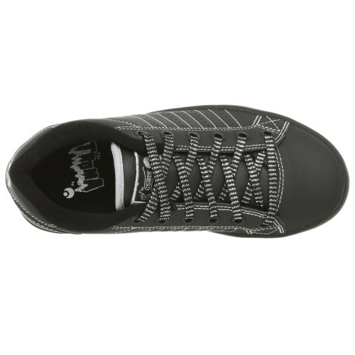 Osiris Little Kid/Big Kid Troma Sneaker,Black/Silver,2 M Us Little Kid #TOP6