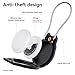 Gocii for Airtag Holder with Wire Cable, 4 Pack Ultra-Durable Lockable Case for Apple AirTag, Waterproof Keychain Holder for Luggage, Keys, Backpacks, Cars, Bags, and Kids