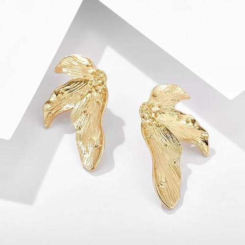 Image of Drop Dangle Earrings Set for Women and Girls | Celebrity Inspired Trendy Stylish Gold Plated Earrings Set Of 1