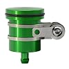 Moto Accessoire CNC Alu Anodisé Réservoir Liquide De Freins Et Liquide d’embrayage pour Z750 Z750R Z800 Z900 Z1000 ER6N ER6F ZX10R ZX6R ZX12R ZX14R – Vert