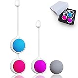 Kegel Balls Sets for Women Kegel Exercise Weight - Willress Remote Controll Ben Wall Balls for Beginners Tightening for Bladder Control & Pelvic Floor