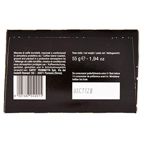 Trombetta L'espresso Piu Crema, 10 Count (Pack Of 8) #TOP3