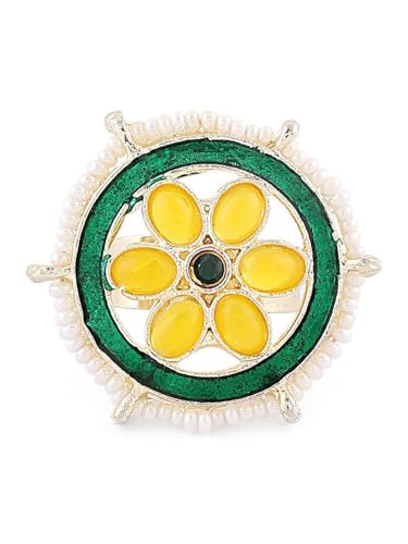 Juego de joyas de cristal multihebra Stones DMZ-2756 juego de latón ligero talla S 5