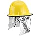 Firefighter Hard Hat, Fireman Safety Helmet with Aluminum Foil Prevention Flame-retardant Pierce for Work, Home, Firefighter, Work at Height
