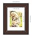 Amanti Art Picture Frame 11x14 Matted to 8x10 Photo Frame, Harvard Walnut Wood Framing for your Wedding Photos, Family Pictures, Diploma, Certificate, Kids Art Gift for Mom or Poster Wall Decor
