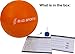 BIO Sports Water Resistance Ball for Full Body Low Impact Pool Workout (Orange)