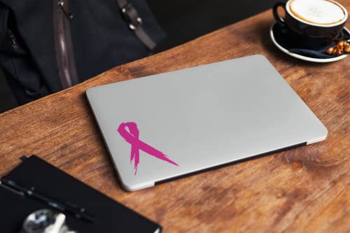 Breast Cancer Pink Ribbon Vinyl Decal Sticker 100% Waterproof #TOP2