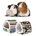XMTPF Manta de forro polar para hámster, conejillo de indias, manta cálida para cama de animales pequeños (estilo 2)