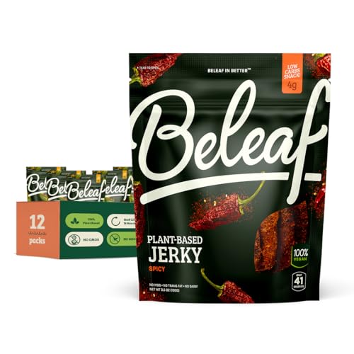 Beleaf Spicy Plant-Based Jerky