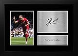 ✯ EIN GESCHENK DAS IHNEN WIRKLICH GEFALLEN WIRD - Schießen Sie ein weltklasse Tor mit diesem signierten Fotodruck von einem der berühmtesten Fußballlegenden der Welt Darwin Nunez. Ein erstklassiges Geschenk für die Ihrigen und top Schenkerpunkte für Sie - im Tor versenkt!