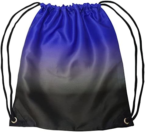 KINZIO Drawstring Gym Sport Bags for kids Waterproof Multi use Beach Sack Bag Yoga Sackpack Travel Pull String Hiking Suitable for Sports, School, Travel, Swimming and Various Other Activities