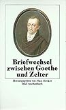 Briefwechsel zwischen Goethe und Zelter. 3 Bde.