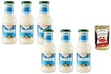 Italian Gourmet Griechische Sauce (Greca) 6 x 250 ml | Cremige Joghurt-Kräuter Sauce nach griechischer Art für Gyros, Fleisch, Wraps & Salate | Vorratspack + Italian Gourmet Polpa