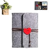 【REGALO ÚNICO】Puede darle el álbum de recortes de fieltro como regalo de graduación, regalo del Día de San Valentín, regalo de cumpleaños, regalo de Navidad, libro de visitas, etc. Quienes lo reciban quedarán gratamente sorprendidos.