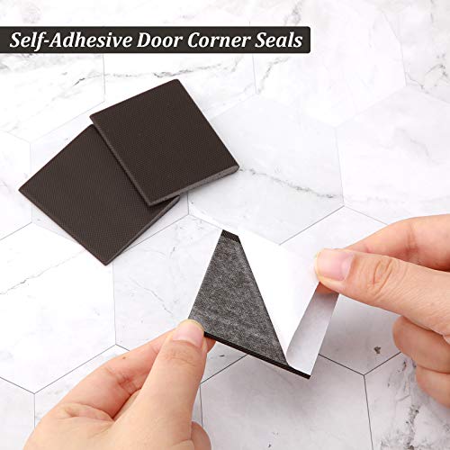 Joint d'angle de porte extérieur isolant contre courant d'air lot de 14 - 4