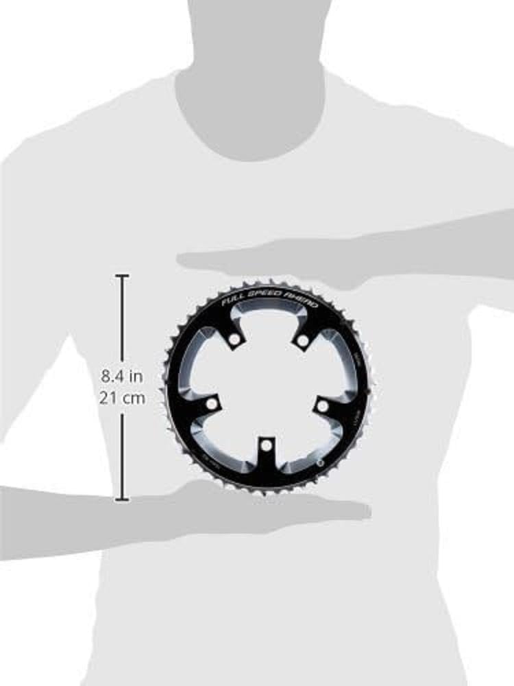 FSAFSA Pro Road N10 130BCD Chainring - Black, 130 x 38t