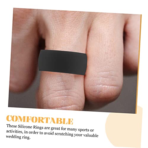 Anillos deportivos de silicona para fitness hombre miniatura 2