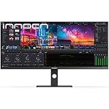 INNOCN 40インチモニター 5K 大画面ディスプレイ 21:9 IPS非光沢 HDR400 ウルトラ ワイドモニター USB Type-C給電/HDMI2.1/DP1.4/USBハブ付き/スピーカー内蔵 ブルーライト軽減 高さ・左右調整 40C1U