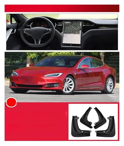 Guardabarros para Tesla Model S que evitan manchas de barro y salpicaduras 2