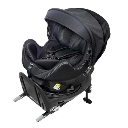 チャイルドシート ロッソジャパン360 サイドターン&プロテクト ブラック 回転 ISOFIX i-size