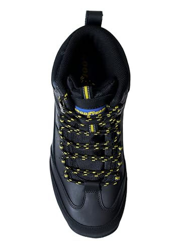 Image of Goodyear Barrett Mens Boot -Steel Toe Work Boots for Men with Rugged Comfort & Protection