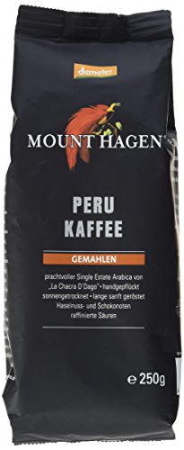 Mount Hagen Bio-Röstkaffee Peru gemahlen, demeter (2er Pack) (2 x 250 g)
