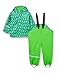 Produktbild CareTec Baby und Kinder Regenjacke und Regenhose mit Fleece Futter im Set, Green (974 - 4004), 80